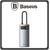Baseus Metal Gleam Series USB-C Docking Station με USB-A 3.0, 1 θύρα USB-C PD Silver Ασημί