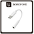 BOROFONE Αντάπτορας-Μετατροπέας USB Type-C Male Σε 3.5mm Female White Άσπρο