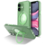 Θήκη Πλάτης - Back Cover, Silicone Σιλικόνη Creative Invisible Bracket Protective Case Green Πράσινο For iPhone 11 Pro