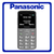 Panasonic KX-TU160 Single SIM, Brand New Feature Mobile Phone Κινητό με Μεγάλα Κουμπιά Gray Γκρι