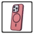 Θήκη Πλάτης - Back Cover, Silicone Σιλικόνη Red Κόκκινο Frozen Mag Case For iPhone 15 Pro Max