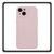 Θήκη Πλάτης - Back Cover, Silicone Σιλικόνη Rose Pink Ροζ iPhone 15