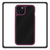 Θήκη Πλάτης - Back Cover, Silicone Σιλικόνη Maroon Βυσσινί Color Shock Case iPhone 15