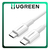 UGREEN US264 Καλώδιο Φόρτισης 60W USB-C to USB-C 3Α Fast Charging Cable 1m White Άσπρο