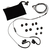 Basics Sports Hands Free Curved Black