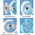 Ανεμιστήρας με Φωτιστικό led g-Rotate (Blue)