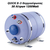 Quick b-3 Ναυτικός Θερμοσίφωνας 30 Λίτρων 1200watt